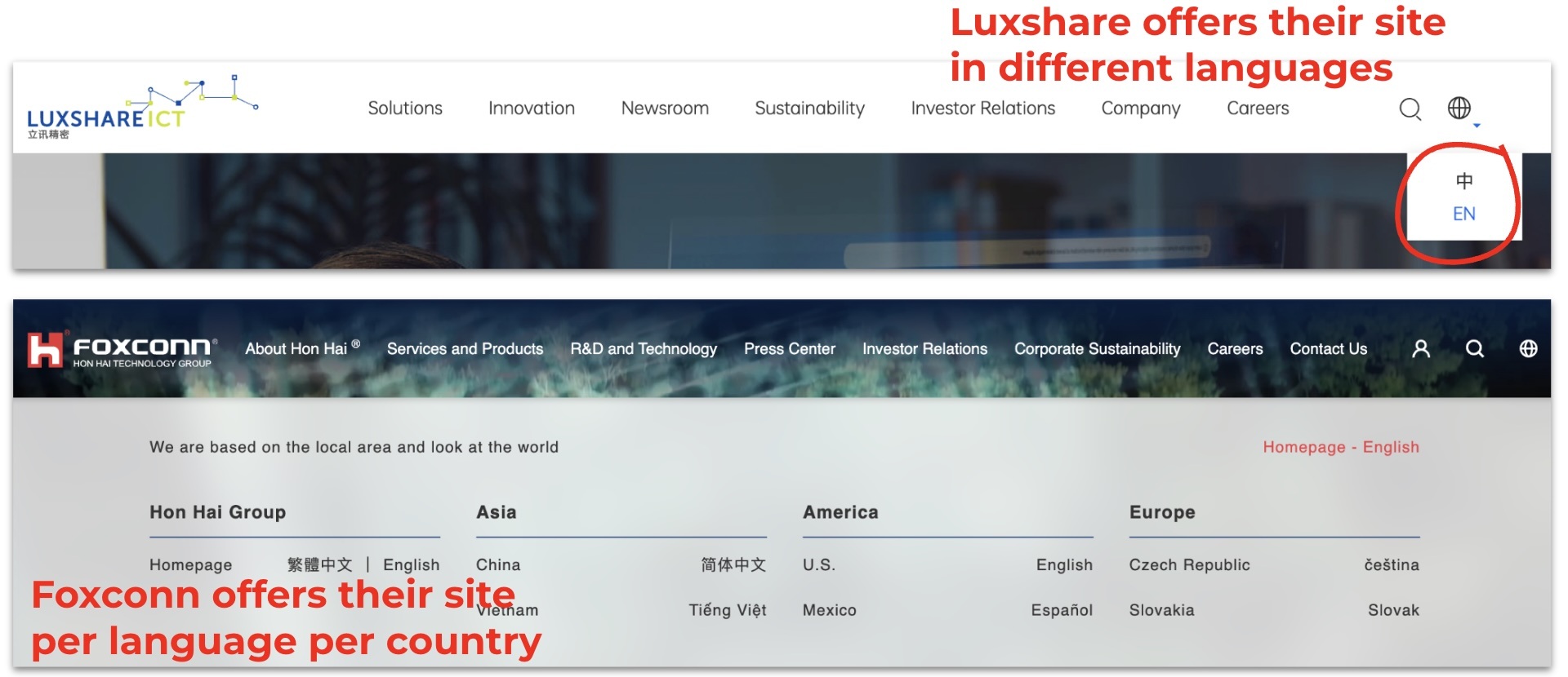 Not creating language-country pairs